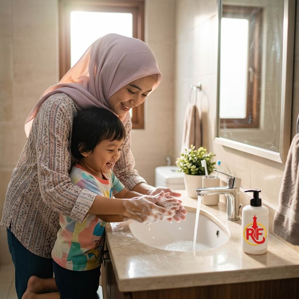 Hand Soap Foaming Anti Bacterial Strawberry - Media 2